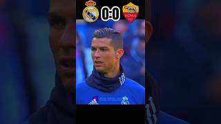 Real Madrid vs As Roma Champions League #ronaldo #goals 😍🔥 #football #youtubeshorts