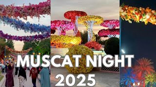 Muscat Night 2025 | Festival Oman | Muscat Flower Festival🌹 | Al Qurum Park ❤️