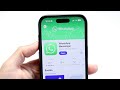 How To Backup and Restore Whatsapp On iPhone! (2026)