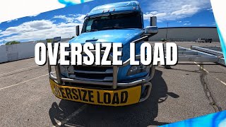 ПЕРЕВОЗКА ОГРОМНОГО ГРУЗА В США. OVERSIZE LOAD USA.