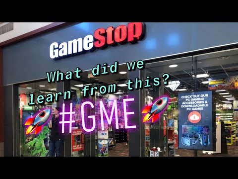 GameStop Stock Lessons - What Did GME Stock Teach Us? | WallStreetBets ...