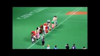 2015.6.12　札幌ドーム　道南ご当地キャラ徒競走