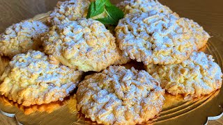 🤩Biscuits in 1 minute you will make this famous biscuit every day 😍quick and easy delicious recipe