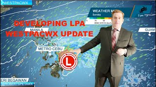 Likely tropical system in the southern Philippines this weekend, westpacwx update