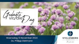 Dagstuk | Woensdag 13 November 2024