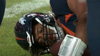 Russell Wilson SCARY head injury after taking HUGE HIT vs. Chiefs
