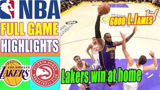 Los Angeles Lakers vs Atlanta Hawks [FULL GAME] QTR Mar 18, 2024 | NBA Highlights 2024