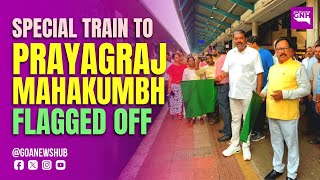 SPECIAL TRAIN TO PRAYAGRAJ-MAHAKUMBH FLAGGED OFF