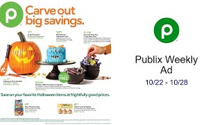 Publix Weekly Ad 10/22 - 10/28