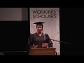 Lisa Gauthier's Working Scholars Commencement Speech