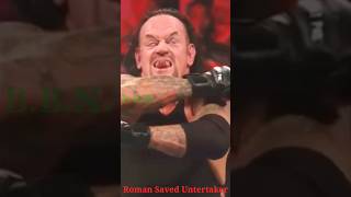 Roman Reigns Saved Undertaker / Roman Reigns Spear #wwe #shorts #youtubeshorts #romanreigns