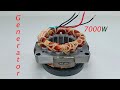 How To Make 240v Ac Electrics 7000w First Current Powerful Electricity Generator
