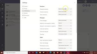 Microsoft Teams Chat \u0026 Notification Settings