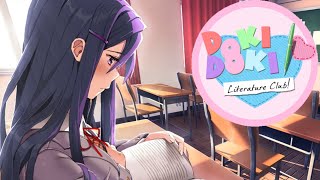 Моника пишет без рифмы, а я с вебкой ➲ Doki Doki Literature Club N3