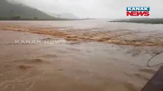 Gajapati: Flood Condition In Gotta-Barrage In Andhra-Odisha Border