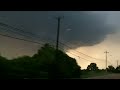 memphis tn tornado warned supercell wall cloud 5 25 11