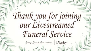 Adalia Valery Vivian Little Funeral Service