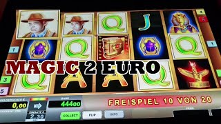 Book of Ra Magic🔥 Freispiele auf 2€ mit Köpfe🔥 Novoline Spielothek Geht ab 🔥