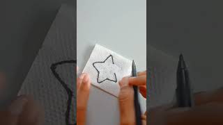 Tissue Paper Craft Idea #shorts #shortsvideo #papercraft