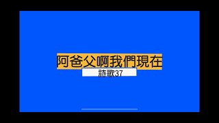 詩歌37  阿爸父阿我們現在