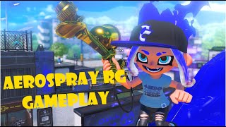 Aerospray RG Gameplay  - Splatoon 3 | Anarchy Battle (Rainmaker)