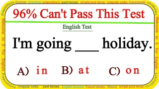 Mixed English Grammar Test 🌟 if you Pass This Test, Your English is awesome!