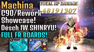 MACHINA IS A BEAST!! Desch Intertwined Wills SHINRYU Run! [DFFOO JP]