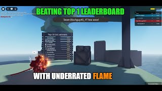 BEATING TOP 1 LEADERBOARD WITH MOST UNDERRATED BREATHING (project slayers pvp)