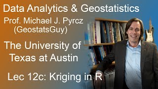 12c Data Analytics: Kriging in R