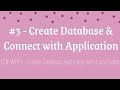 [C#] - Create Desktop App - #3 - Create database and connect to application