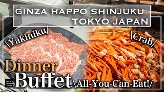 [TOKYO All you can eat] Sushi/Wagyu/Crab Amazing Buffet in Shinjuku |Mochi's Tokyo Buffet