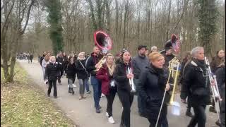 Guggemusik Uelischränzer Marschprob in de Lange Erle 2022