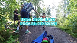 Disc Golf - Norway // Skien DiscGolfPark - PDGA R1: 919 - R2: 951 - 3rd Place