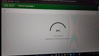 module 4 quiz answers python Cisco networking academy essential 1 #viral