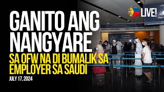 🔴 DEPORTED ANG PINAY SA OMAN MATAPOS NA MAY MAKITA SA KANYANG STATUS