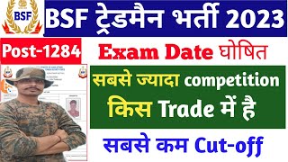 BSF Tradesman Exam Date 2023 | BSF Tradesman Cut-off 2023 | BSF Tradesman Vacancy 2023