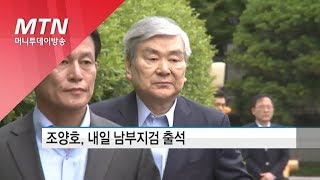 조양호, 내일 남부지검 소환…계열사 허위 신고 혐의 / 머니투데이방송 (뉴스)