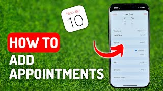 How to Add Appointments to iPhone Calendar