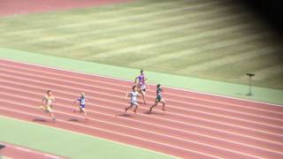 【2017.4.9 第一回春季陸上】男子100m予選12組＋2.3