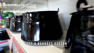 Halfőző bográcsok a Homelux áruházban