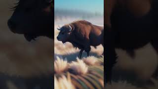 Amazing facts About Bison #viral #viralshorts @streetcatbob