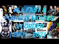 ALL FAST & FURIOUS MOVIES IN ORDER (2001-2021) || CINEMA TIME || WATCHING GUIDE |