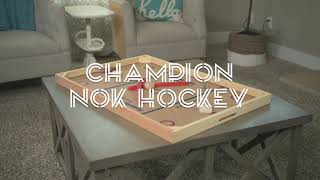 Champion Nok Hockey - American Made Family Table Game Classic