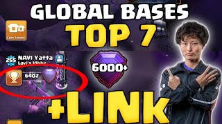 Best-07 TH17 Legend Base + Links At +6400 Trophies in 2024✔️Th17 War Base Link✔️ clash of clans BASE