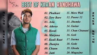 Karan Randhawa All Songs 2024 | Best Of Karan Randhawa | Punjabi Jukebox | New Songs Karan Randhawa|