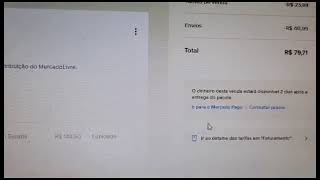 Valor de Frete Absurdo Mercado Livre