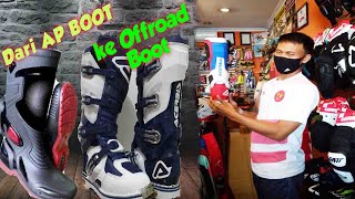 REVIEW SEPATU MOTOCROSS ACERBIS X ROCK || dari AP Boot ke Offroad Boot