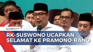 Terima Hasil Pilkada Jakarta, RK-Suswono Ucapkan Selamat pada Pramono-Rano