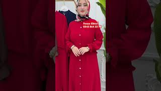 Ferace Elbise ve Sufle Modelleri Elifeminmoda Tesettür Giyim Whatsapp sipariş5438643378