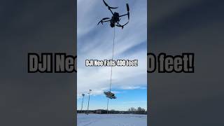 DJI Neo Survives 400’ Fall Onto Frozen Pavement!!!